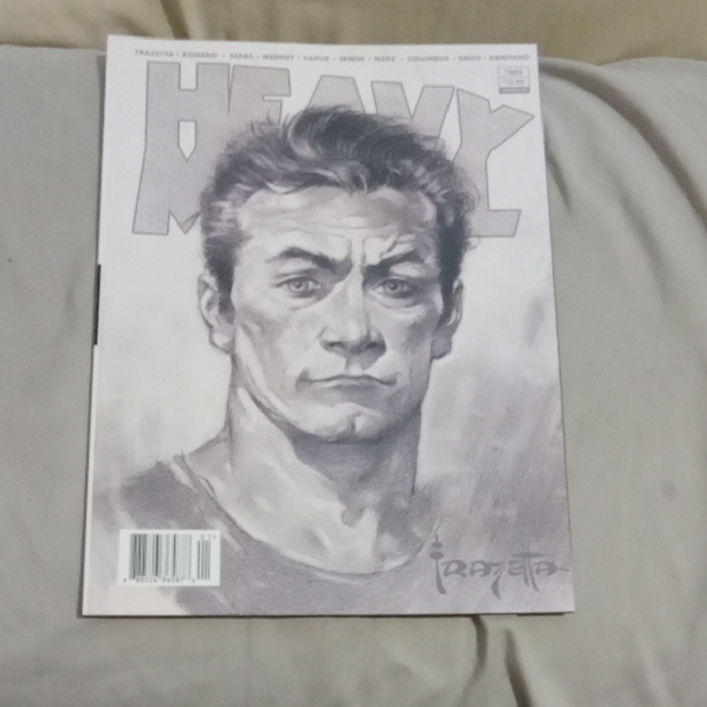 Heavy Metal Magazine 305 Frank Frazetta Cover